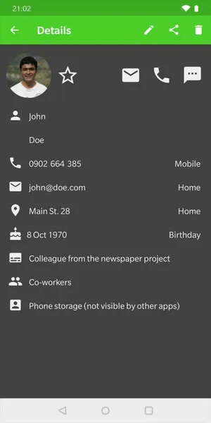 Simple Contacts Pro SE